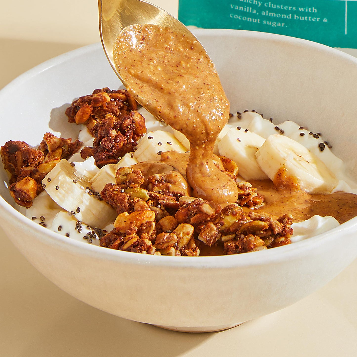 Purely Elizabeth Vanilla Almond Butter Keto Granola, Made With Nuts And Seeds, Grain-Free, Gluten-Free, Non-Gmo (8Oz Bag)