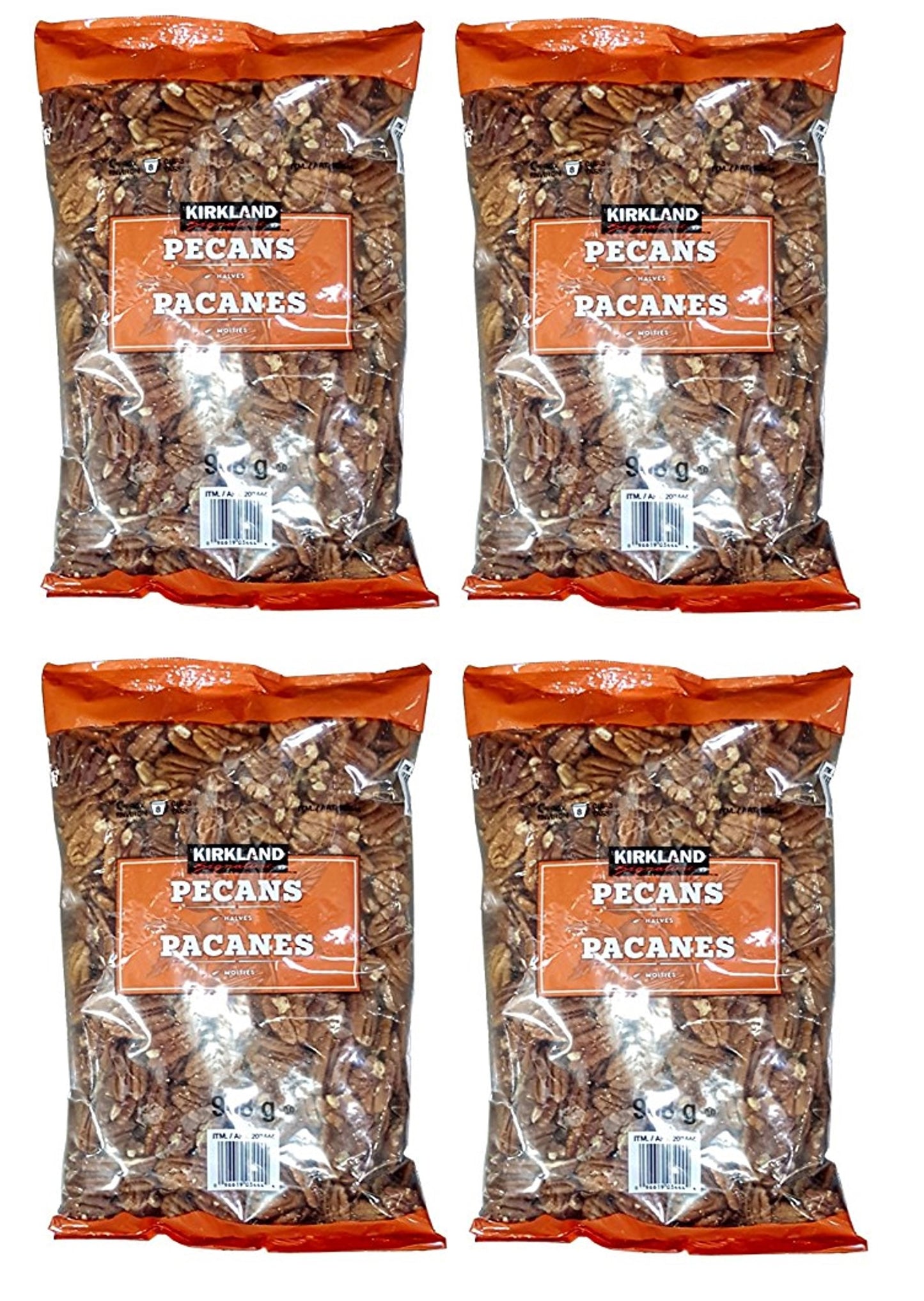 Kirkland Signature Pecan Halves  2 Pound (4 Pack)