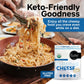 Healthier Comforts Organic White Cheddar Cheese Powder, Gluten Free, Keto-Friendly, 21 oz