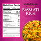Khazana Authentic Smoked Basmati Rice - Aromatic, Non-GMO, Gluten Free - 2 lb Resealable Bag