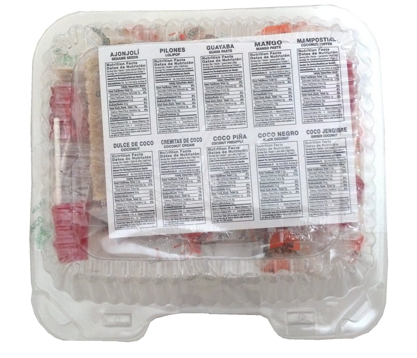 Assortment Sweets Of Puerto Rico (Surtido De Dulces Tipicos De Puerto Rico) 21 Pieces (1 Oz Each/Piece) By Fabrica De Dulces La