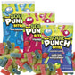Sour Punch Bites, 5 Ounce Bags (Pack of 3), Strawberry, Blue Raspberry & Assorted Flavors Bags, The Hampton Popcorn & Candy Comp