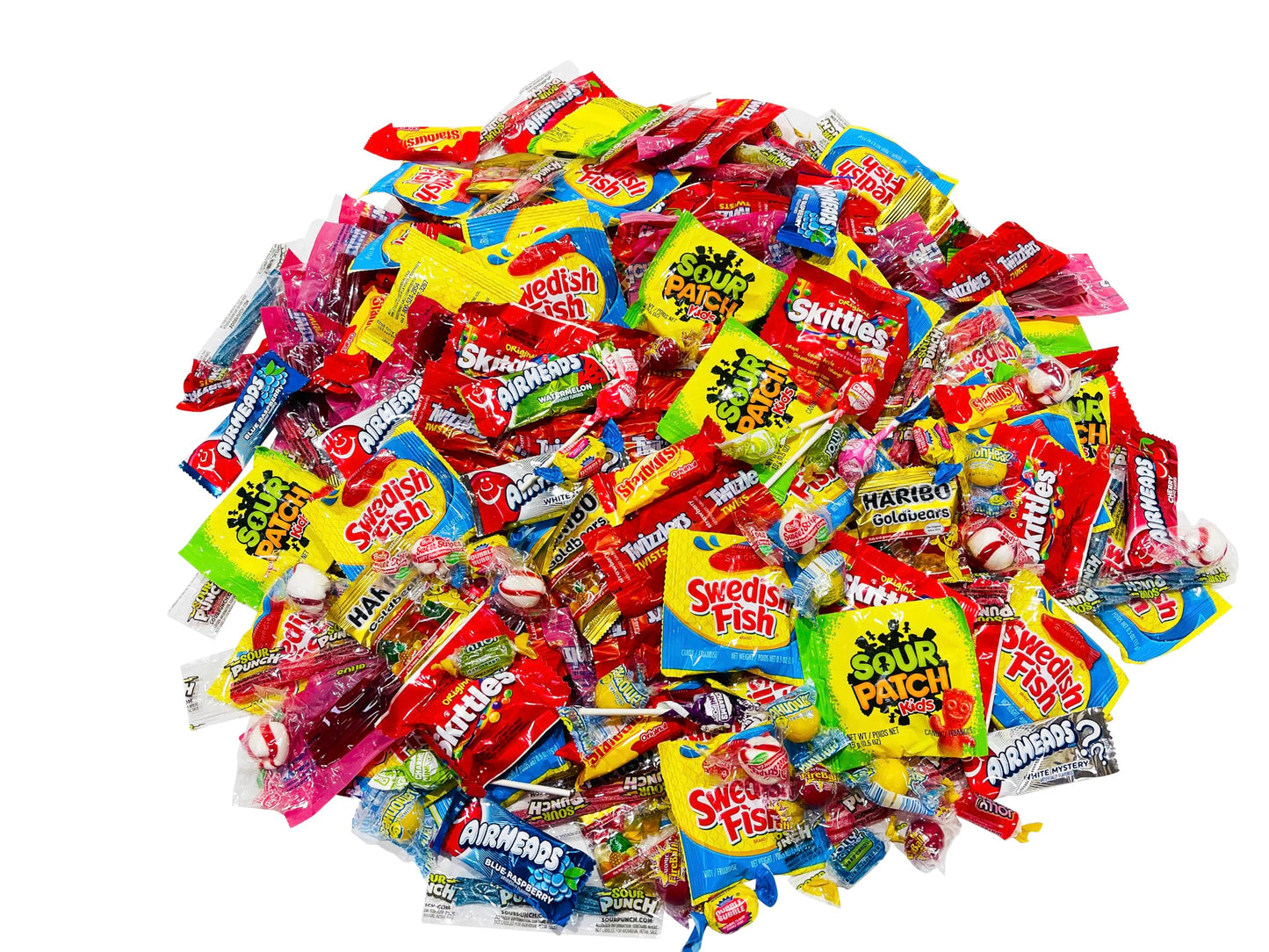 Huge Assorted Candy Party Mix Box 6.50 Lbs/104 Oz Over 255 Individually Wrapped Candies Of All Time America'S Most (105)