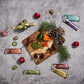Man Crates  12 Days of Jerky Advent Calendar 2025 Featuring Ugly Christmas Sweater Artwork - Includes 12 Delicious Bites of Beef Jerky - Festive Flavors Like Habanero  Maple spirit-inspired flavor & More