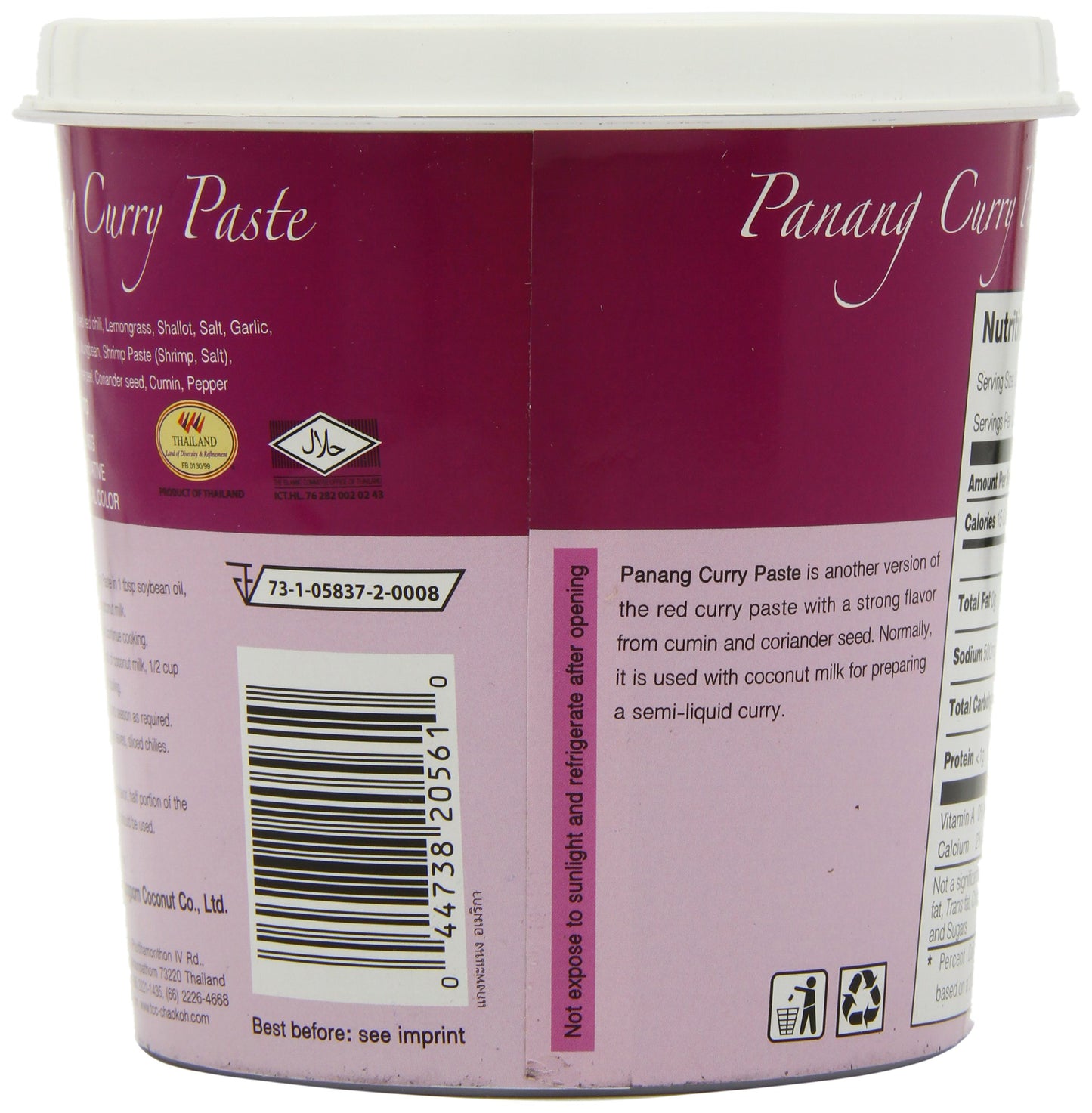 Thai Panang Curry Paste (1Kg By Mae Ploy)