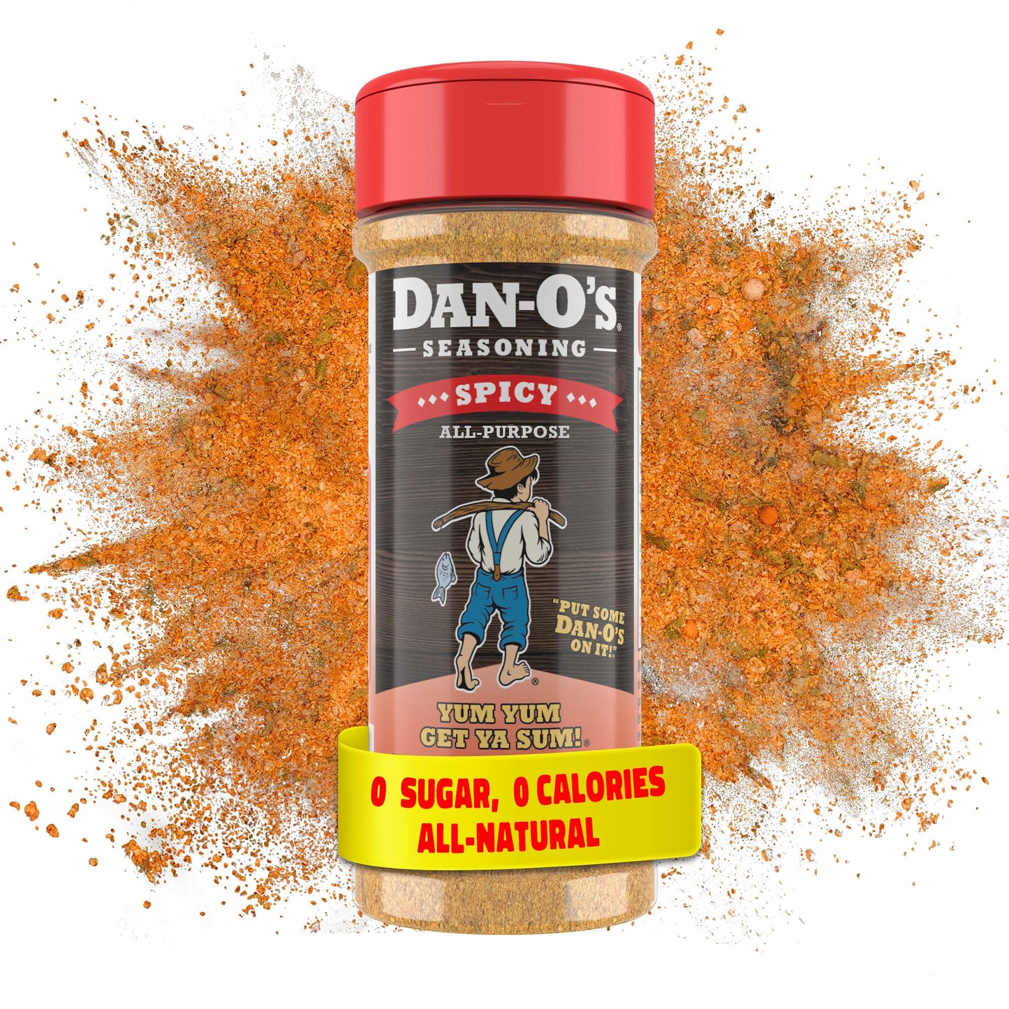 Dan-Os Spicy Seasoning, All-Purpose, Sugar Free, 2.5 oz Bottle
