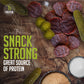 Top Notch Wagon Wheels Jerky - High Protein Snacks For Kids And Adults Made From Locally Raised Beef - Flavorful Rounds Of Premi