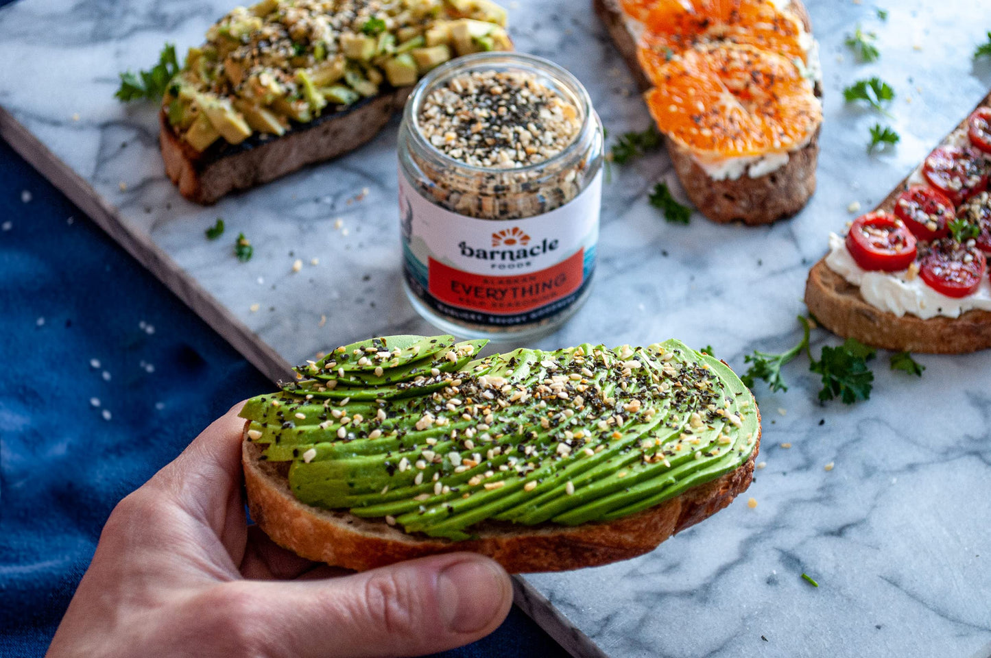 Barnacle Foods Everything Bagel Kelp Seasoning | 2.5 Oz. | Classic Bagel Topper | Great For Meat, Tempura Add-In, Scrambled Eggs