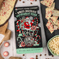 Bones Coffee Company White Chocolate Peppermint Bark Flavored Coffee  Medium Roast Low Acid Arabica Beans Compatible with Auto drip and French Press Coffee Maker  12 Oz Ground