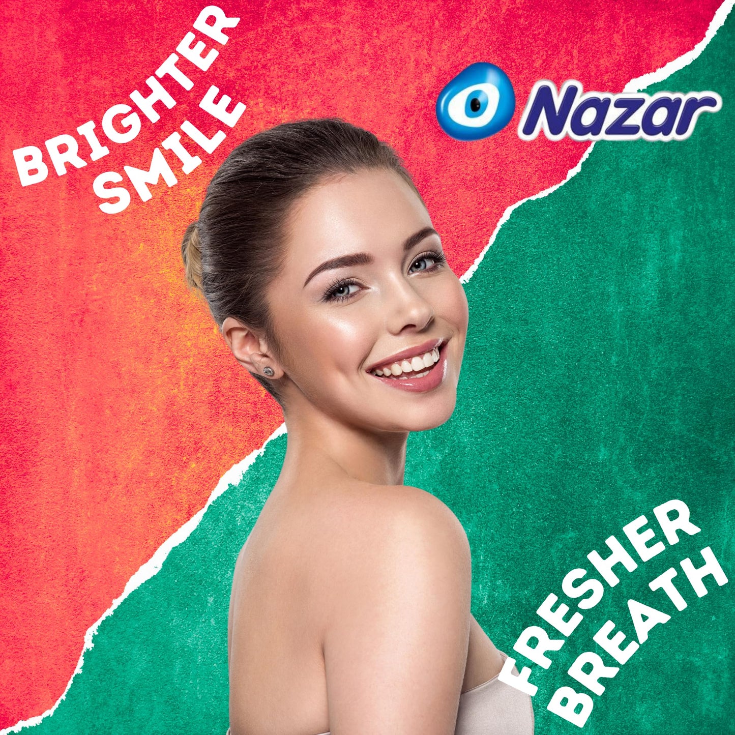 Nazar Watermelon Breeze Sugar-Free Jawline Exerciser Chewing Gum | Freshens Your Breath | Supports Oral Health | Individually Wr