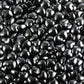 Kasvan Black Heart Shapes Sprinkles - Edible Candy Pearls 130G/4.58 Oz, Mix Size, Baking Cake Decorations, Ice Cream Toppings An