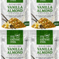 MyCerealMix Sugar Free Vanilla Almond Granola - 4 Pack (96oz Total) - Vegan, Gluten Free - Blood Sugar Friendly Breakfast - Natu