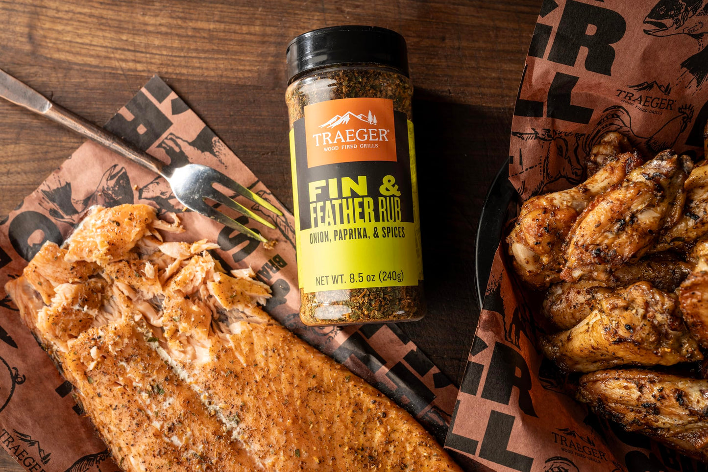 Traeger Grills SPC261 Fin and Feather Rub with Garlic and Paprika