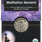 Buddha Teas Organic Herbal Tea - Meditation Moment - Caffeine Free - 18 Count - OU Kosher & Non-GMO