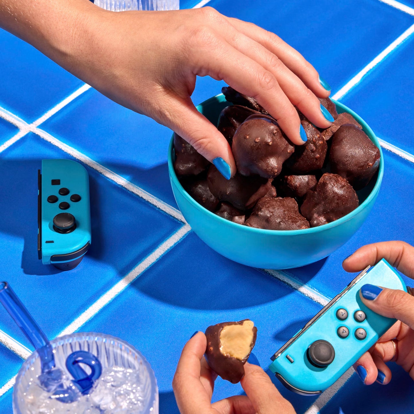 Yasso Frozen Greek Yogurt Poppables Sea Salt Caramel Poppables for a ridiculously creamy frozen snack made with the goodness of