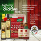 Papa Vince Gourmet Italian Food Gift Basket - 5 Piece Set, Crafted in Italy from Organic Ingredients, Model SET06_1DU_1EV_1GLA_2TO