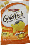 Pepperidge Farm Goldfish Cheddar Baked Snack Crackers 1.5 Oz. Bags - 6 Pack - Small Storage Space Friendly!