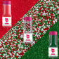 Cake Mate Christmas Decorating Kit - Red & Green Sugar, Cookie Icing Pouches, Jingle Mix Non Pareil - Holiday Baking Essentials