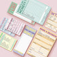 Knock Knock Make A Decision Pad, Checklist Funny Office Notepads (Pastel Version), 6 X 9-Inches