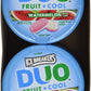 Ice Breakers Duo Fruit + Cool Watermelon Flavor Sugar Free Mints 8-1.3 Oz Tins