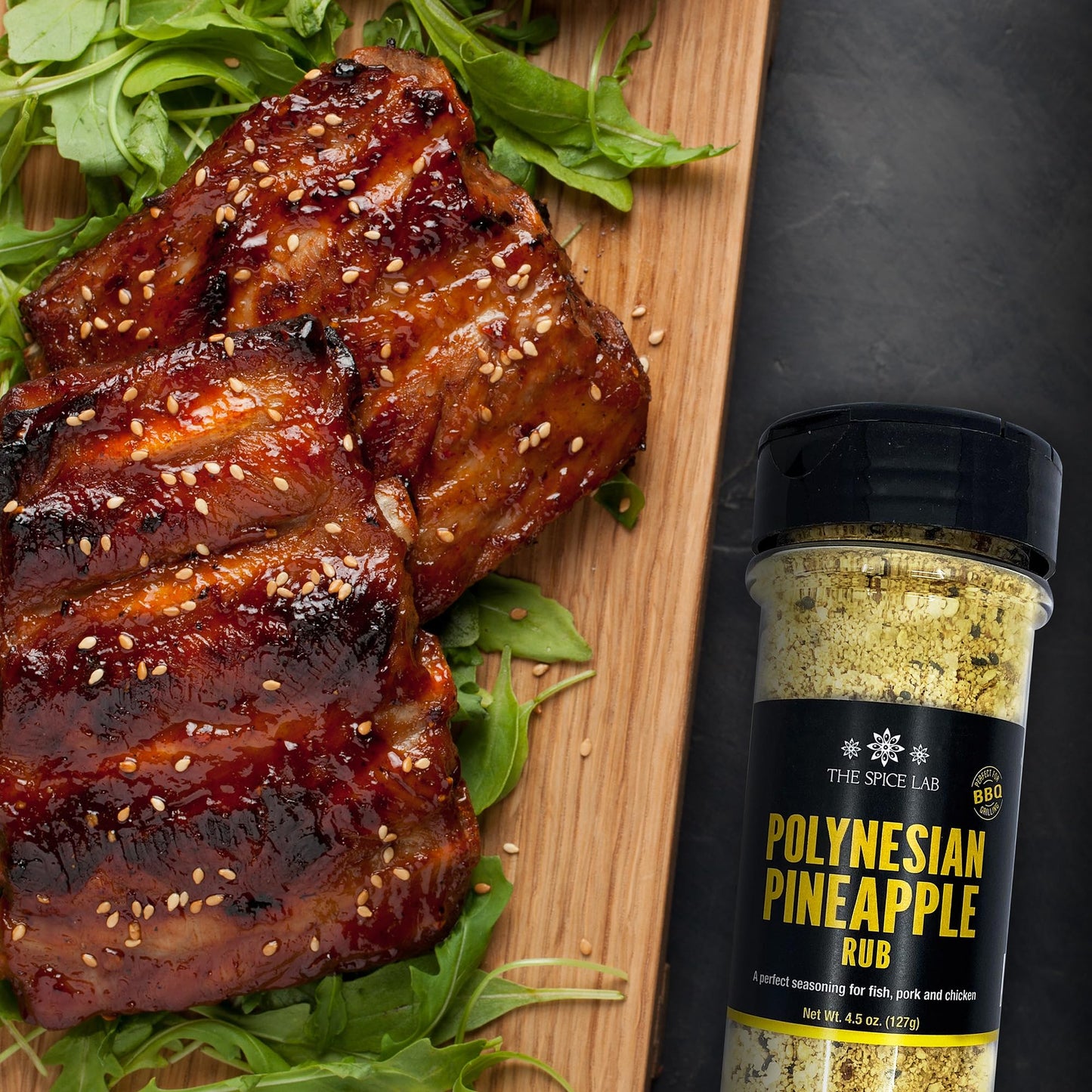The Spice Lab Barbecue Gift Set - Gourmet Grilling Seasoning Collection, 4 Ounce (Pack of 4)