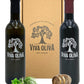 Viva Oliva Gift Set - Tuscan Herb Infused Olive Oil & Aged Balsamic Vinegar - 12.7 Fl Oz (Pack of 2)