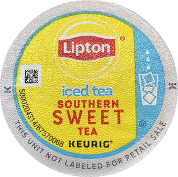 Lipton Southern Sweet Tea K-Cup Portion Pack for Keurig malt-inspired, 88 Count