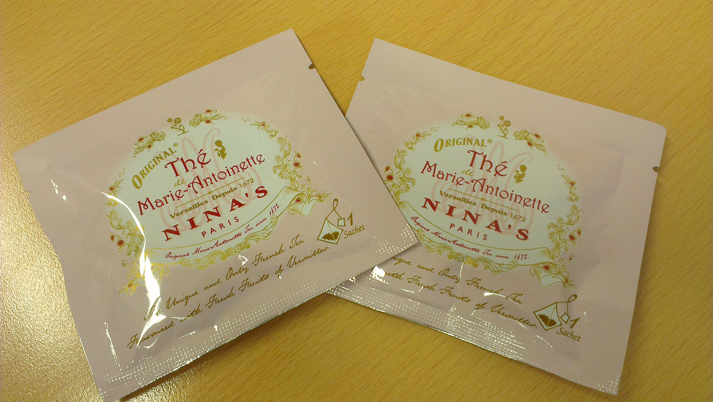 Nina'S Of Paris,Tea L'Original Marie-Antoinette, Box Of 10 Tea Bags In Decorative Nina'S Box