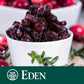 Eden Foods Organic Dried Cranberries Sweetened with Apple Juice - 4 oz