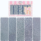Confect Silver Pearl Sprinkles for Cakes & Cupcakes, Assorted 5 Pack, 3.5 Oz, Metallic Shine Silver