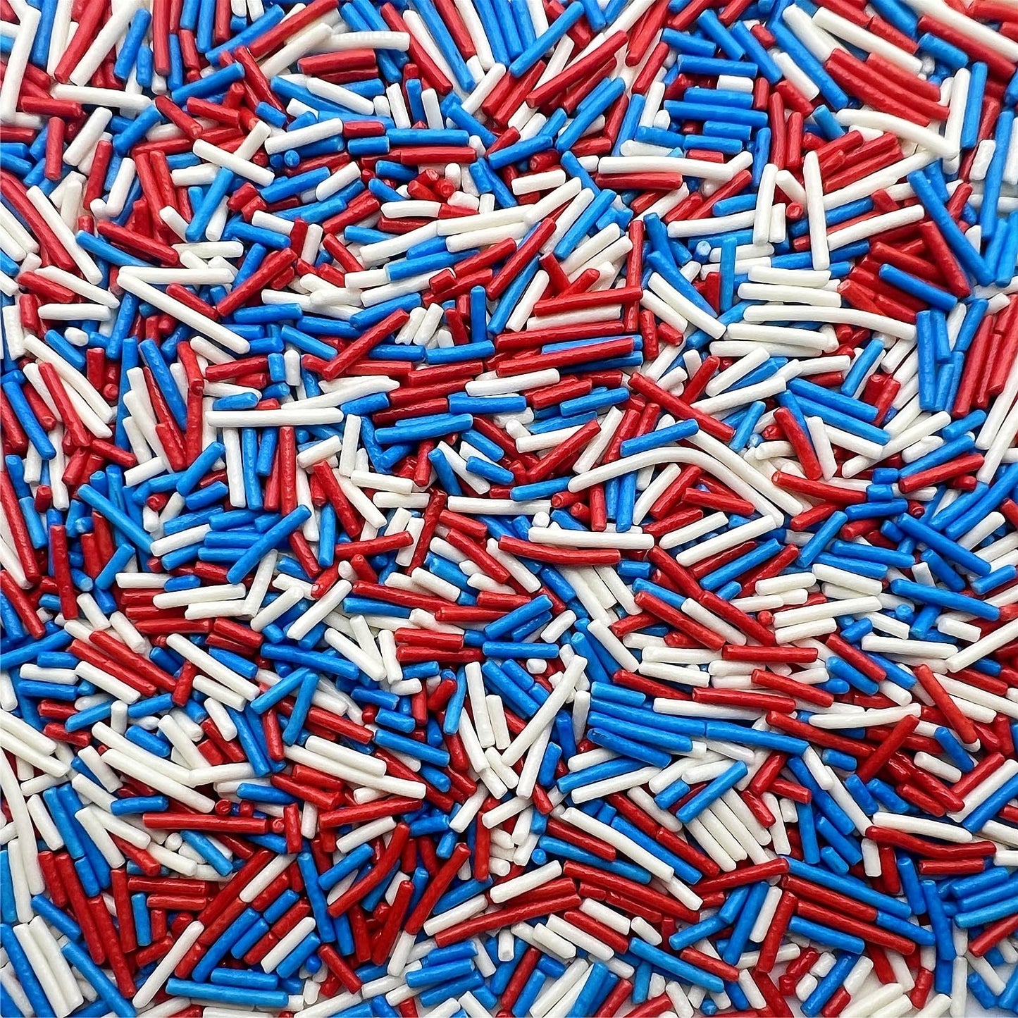 Se Si&Moos Red White Blue Jimmies Sprinkles Patriotic Sprinkles For Cake Decorating Fourth Of July Cupcake Decorations Edible Cr