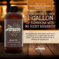 Kombucha Starter Tea | Grow Scoby From Scratch | 16 Oz Bottle | Live Cultures For Brewing 1 Gallon Of Homemade Kombucha Tea | By