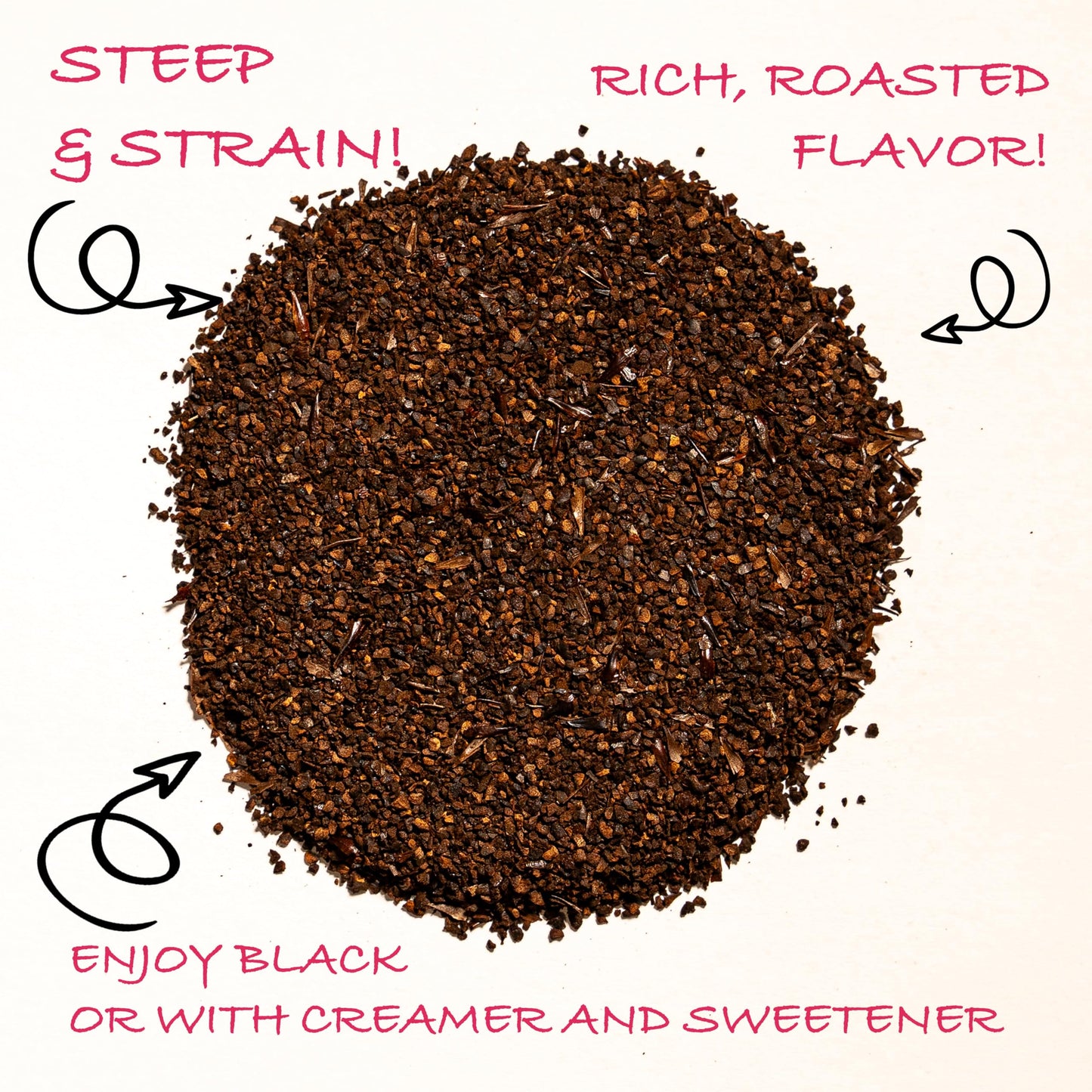 Worldwide Botanicals Organic Barley Dark Roast Coffee Alternative, 1 lb, Gluten Free, Acid Free, Ground