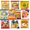 Japanese Instant Noodles Ramen Variety BOX tonkotsu(poke bone), soy sauce, miso, salt (10 Packs) Ninjapo Japan