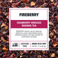 Tiesta Tea Fireberry Loose Leaf Rooibos Tea, Non-Caffeinated, 1.7oz Resealable Pouch, 25 Cups, Pack of 6