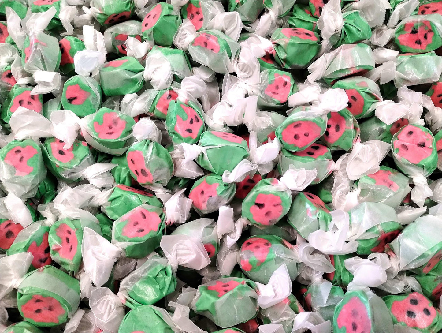 Watermelon Salt Water Taffy -1.5 lbs of Fresh Delicious Individually Wrapped Fruity Chewy Taffy