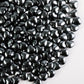 Kasvan Black Heart Shapes Sprinkles - Edible Candy Pearls 130g/4.58 Oz, Mix Size, Baking Cake Decorations, Ice Cream Toppings an