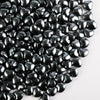 Kasvan Black Heart Shapes Sprinkles - Edible Candy Pearls 130g/4.58 Oz, Mix Size, Baking Cake Decorations, Ice Cream Toppings an