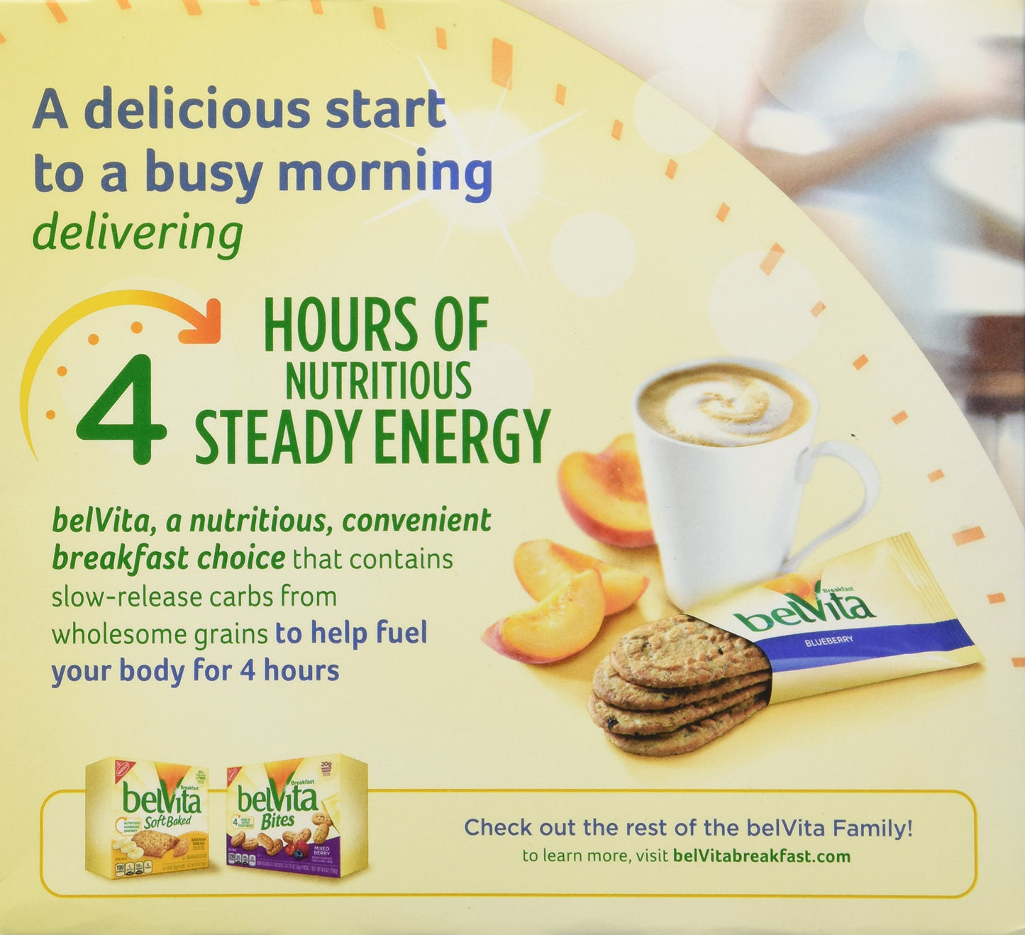 belVita Breakfast Biscuits, Blueberry Breakfast Biscuits, 8.8 oz