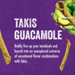 Takis Guacamole Rolled Tortilla Chips, 9.9 Ounce Bag, Artificially Flavored