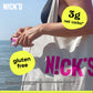 N!CKS Keto Chocolate Candy Bars, No Added Sugar, 180 Calories, 3g Net Carbs, Multipack of 15x40g