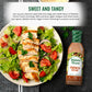 Walden Farms French Dressing 12 oz Bottle, Sweet & Tangy Flavor, Fresh and Delicious, 1g Net Carbs Condiment, Kosher Certified,