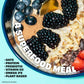 Kreatures Of Habit Meal One | Overnight & Instant Superfood Protein Meal Replacement | Gluten Free, Dairy Free, 30G Of Plant Based Protein, With No Added Sugar | Peanut Butter Banana | Pack Of 7