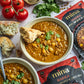Mina Harira, Moroccan Chickpea & Lentil Soup, Ready to Eat Meals,10 oz Gluten Free Soup, High In Plant Based Protein, Microwavab