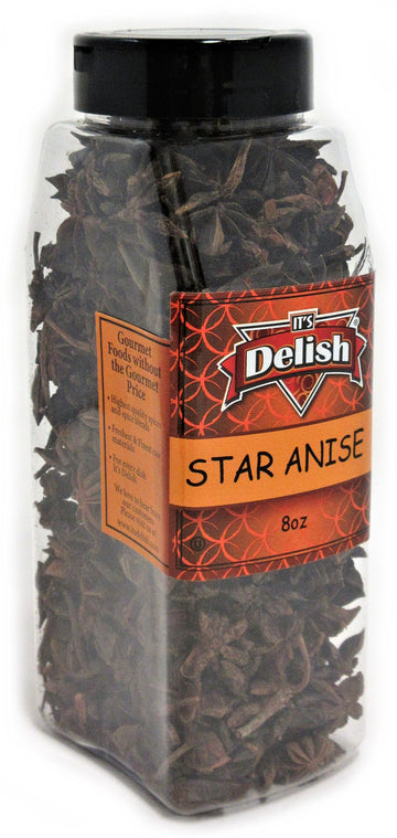Its Delish Star Anise Spice - 8 Ounce Large Jar