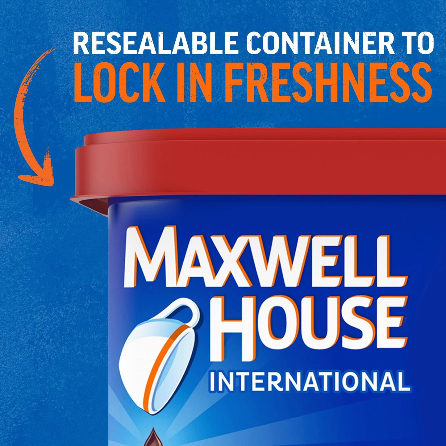 Maxwell House International Hazelnut Caf  -Style Instant Coffee Beverage Mix (9 oz Canister)