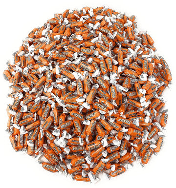 Bulk Mango Flavor Tootsie Roll Frooties Chewy Orange Color American Taffies Candy Individually Wrapped In Resealable Assortit Bag 5 Lb 735+Pcs (80-Oz) - Made In Usa