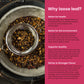 Gardenika Organic Cinnamon Hibiscus Loose Leaf Tea | Caffeine-Free | USDA Organic | 4 oz