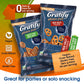 Gratify Pretzel Party Mix Sea Salt & Sea Salt Twists Bundle (2 Pack) Vegan Gluten Free Oven Baked
