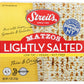 Streits, Matzos Lightly Salted, 11 Ounce